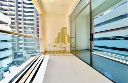 Balcony image for: Apartment - 2 Bedrooms - 2 Bathrooms for rent in Cornich Al Khalidiya - Al Khalidiya - Abu Dhabi, Image 1
