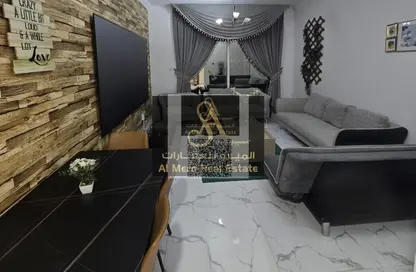 شقة - 2 غرف نوم - 2 حمامات للايجار في برج الواحة - الراشدية 1 - الراشدية - عجمان