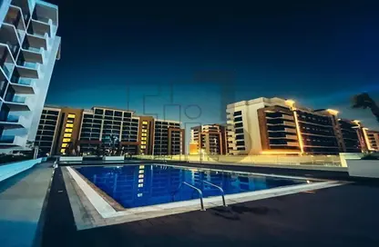 Pool image for: Apartment - 1 Bathroom for rent in AZIZI Riviera 24 - Meydan One - Meydan - Dubai, Image 1