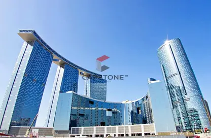 شقة - غرفة نوم - 2 حمامات للايجار في برج البوابة 2 - شمس أبوظبي - جزيرة الريم - أبوظبي