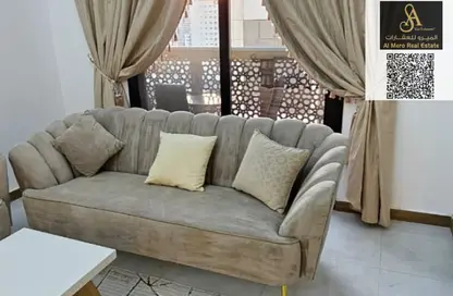 شقة - غرفة نوم - 2 حمامات للايجار في مساكن كورنيش عجمان - طريق كورنيش عجمان - عجمان