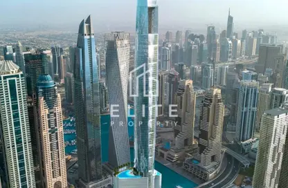 Apartment - Studio - 1 Bathroom for sale in Ciel Tower - Dubai Marina - Dubai