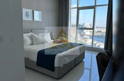 شقة - غرفة نوم - 2 حمامات للايجار في بريفه باي داماك (ايه) - داماك مايسون برايف - الخليج التجاري - دبي