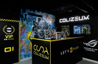 Retail - Studio - 6 Bathrooms for rent in Emirates Sports Hotel Apartments - Dubai Sports City - Dubai