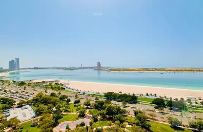 شقة - 3 غرف نوم - 4 حمامات للايجار في وايف تاور - شارع الكورنيش - أبوظبي