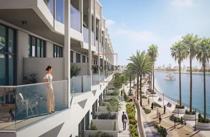 Water View image for: Apartment - 3 Bedrooms - 3 Bathrooms for sale in Perla 3 - Yas Bay - Yas Island - Abu Dhabi, Image 1