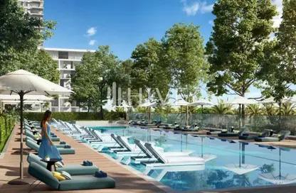 Pool image for: Apartment - 1 Bedroom - 1 Bathroom for sale in Golfville - Dubai Hills Estate - Dubai, Image 1