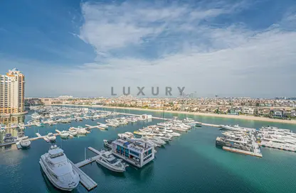 Apartment - 3 Bedrooms - 3 Bathrooms for rent in Diamond - Tiara Residences - Palm Jumeirah - Dubai