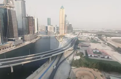 شقة - غرفة نوم - 2 حمامات للايجار في برج نورا - مدينة الحبتور - الخليج التجاري - دبي
