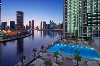 Apartment - Studio - 1 Bathroom for rent in PRIVE BY DAMAC (B) - DAMAC Maison Privé - Business Bay - Dubai