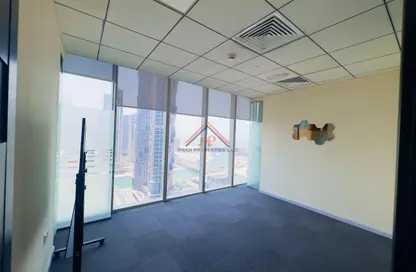 Office Space - Studio - 1 Bathroom for rent in The Prime Tower - Business Bay - Dubai
