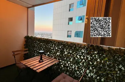 Apartment - 1 Bedroom - 2 Bathrooms for sale in Tower C1 - Ajman Pearl Towers - Ajman Downtown - Ajman