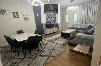 شقة - 2 غرف نوم - 3 حمامات للايجار في أورينت تاور 1 - أورينت تاور - البستان - عجمان