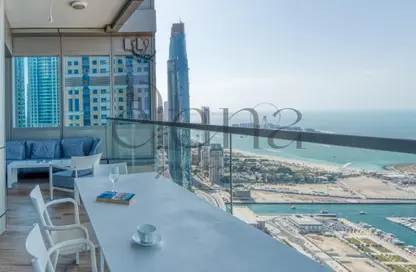 Apartment - 2 Bedrooms - 2 Bathrooms for rent in Ocean Heights - Dubai Marina - Dubai