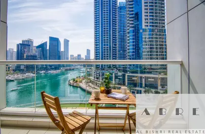 Apartment - 2 Bedrooms - 4 Bathrooms for rent in Continental Tower - Dubai Marina - Dubai