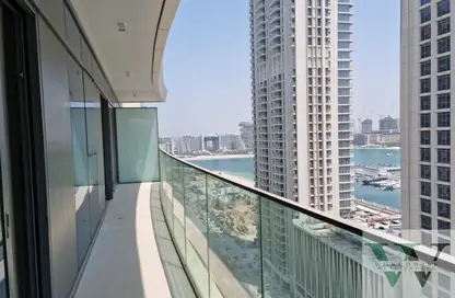 Apartment - 2 Bedrooms - 2 Bathrooms for sale in Beach Vista - EMAAR Beachfront - Dubai Harbour - Dubai