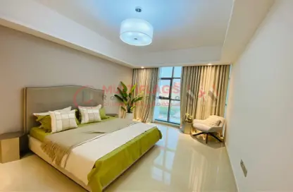 Room / Bedroom image for: Apartment - 1 Bedroom - 2 Bathrooms for sale in Gulfa Towers - Al Rashidiya 1 - Al Rashidiya - Ajman, Image 1