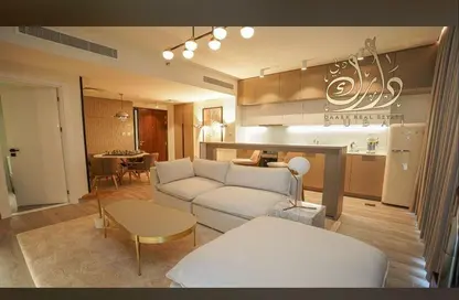Living / Dining Room image for: Apartment - 1 Bedroom - 2 Bathrooms for sale in Jannat - Midtown - Dubai Production City (IMPZ) - Dubai, Image 1