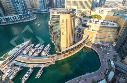 Apartment - 1 Bedroom - 1 Bathroom for sale in Silverene Tower B - Silverene - Dubai Marina - Dubai