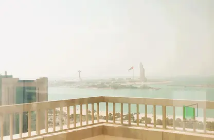 Penthouse - 3 Bedrooms - 4 Bathrooms for rent in Al Nakheel Tower - Al Khalidiya - Abu Dhabi
