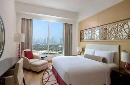 Apartment - 1 Bedroom - 2 Bathrooms for rent in Marriott Executive Apartments - Al Jaddaf - Dubai