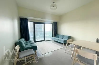 Living / Dining Room image for: Apartment - 2 Bedrooms - 3 Bathrooms for sale in Merano Tower - Business Bay - Dubai, Image 1