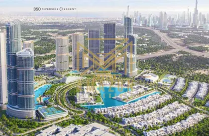 شقة - غرفة نوم - 1 حمام للبيع في ريفرسايد كريسنت 350 - شوبا هارتلاند الثانية - بو كدرة - دبي