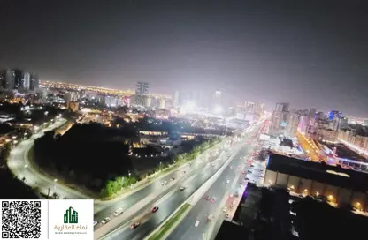 شقة - 2 غرف نوم - 2 حمامات للايجار في سيتي تاور - النعيمية - عجمان