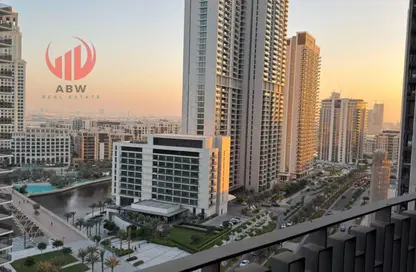 شقة - 2 غرف نوم - 2 حمامات للايجار في برج كريك جيت 1 - بوابة الخور - ميناء خور دبي (ذا لاجونز) - دبي