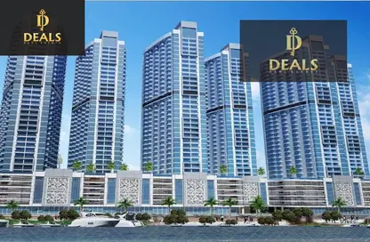 Apartment - 1 Bedroom - 2 Bathrooms for sale in Ajman Creek Towers - Al Rashidiya 1 - Al Rashidiya - Ajman