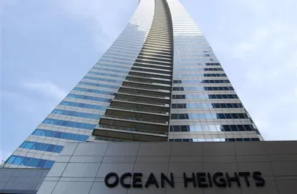 Apartment - 3 Bedrooms - 5 Bathrooms for rent in Ocean Heights - Dubai Marina - Dubai