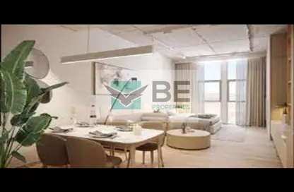 Living / Dining Room image for: Apartment - 1 Bathroom for sale in MAG 330 - City of Arabia - Dubai, Image 1