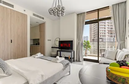 Apartment - Studio - 1 Bathroom for rent in Peninsula One - Peninsula - Business Bay - Dubai