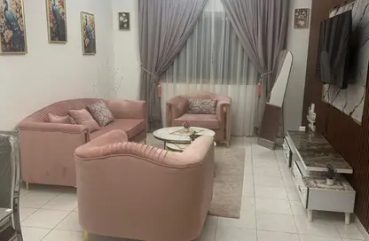 شقة - غرفة نوم - 2 حمامات للايجار في 3 برج منازل - الممزر - الشارقة - الشارقة