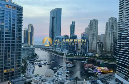 شقة - 2 غرف نوم - 2 حمامات للايجار في برج إسكان - دبي مارينا - دبي