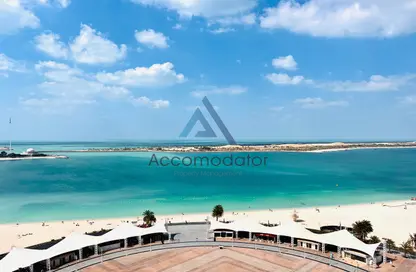 دوبلكس - 4 غرف نوم - 5 حمامات للايجار في برج بالغيلم - شارع الكورنيش - أبوظبي