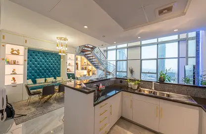 صورة لـ مطبخ شقة - 2 غرف نوم - 3 حمامات للبيع في برج سنترال بارك السكني - برج سنترال بارك - مركز دبي المالي العالمي - دبي ، صورة رقم 1