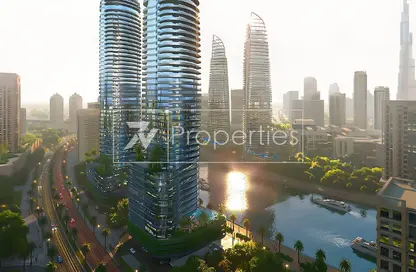 Apartment - 1 Bedroom - 2 Bathrooms for sale in Canal Crown 1 - Canal Crown - Business Bay - Dubai