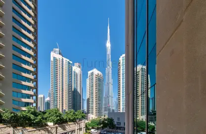 Outdoor Building image for: Apartment - 1 Bedroom - 1 Bathroom for sale in Boulevard Central Tower 2 - Boulevard Central Towers - Downtown Dubai - Dubai, Image 1