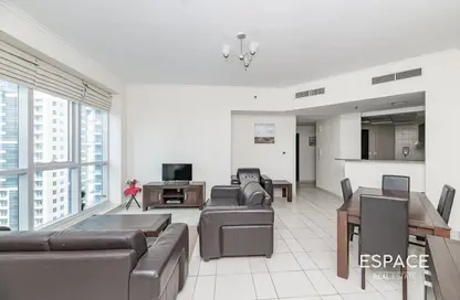 Apartment - 2 Bedrooms - 2 Bathrooms for rent in The Torch - Dubai Marina - Dubai