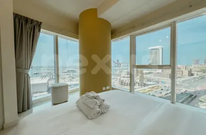 Apartment - 2 Bedrooms - 3 Bathrooms for rent in Damac Heights - Dubai Marina - Dubai