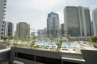 Outdoor Building image for: Apartment - 2 Bedrooms - 3 Bathrooms for rent in The Sterling West - The Sterling - Business Bay - Dubai, Image 1