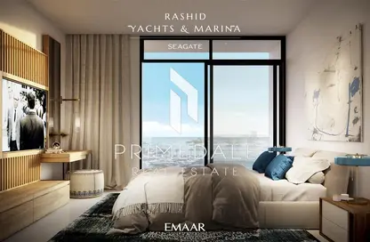 Apartment - 2 Bedrooms - 2 Bathrooms for sale in Seagate Building 1 - Seagate - Mina Rashid - Dubai