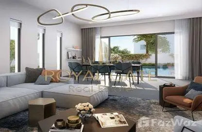 Living / Dining Room image for: Villa - 5 Bedrooms - 5 Bathrooms for sale in Noya Luma - Noya - Yas Island - Abu Dhabi, Image 1