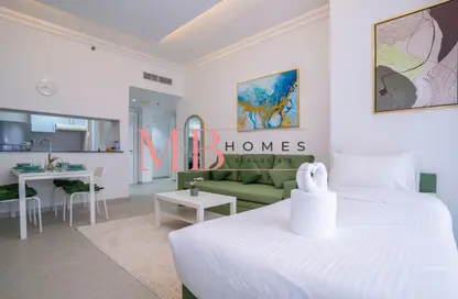 Apartment - 1 Bedroom - 2 Bathrooms for rent in MAG 214 - JLT Cluster R - Jumeirah Lake Towers - Dubai