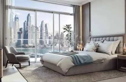 Apartment - 1 Bedroom - 2 Bathrooms for sale in Palace Beach Residence - EMAAR Beachfront - Dubai Harbour - Dubai
