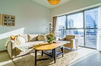 Living Room image for: Apartment - 1 Bedroom - 2 Bathrooms for sale in Bellevue Tower 2 - Bellevue Towers - Downtown Dubai - Dubai, Image 1