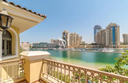 Villa - 5 Bedrooms - 6 Bathrooms for rent in Garden Homes Frond P - Garden Homes - Palm Jumeirah - Dubai