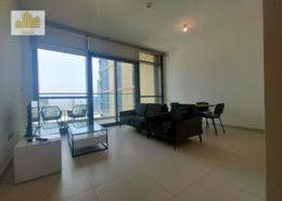 Living / Dining Room image for: Apartment - 1 bedroom - 2 bathrooms for rent in Canal Residence - Al Reem Island - Abu Dhabi, Image 1