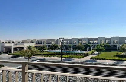 Outdoor Building image for: Townhouse - 4 Bedrooms - 4 Bathrooms for rent in Parkside 1 - EMAAR South - Dubai South (Dubai World Central) - Dubai, Image 1